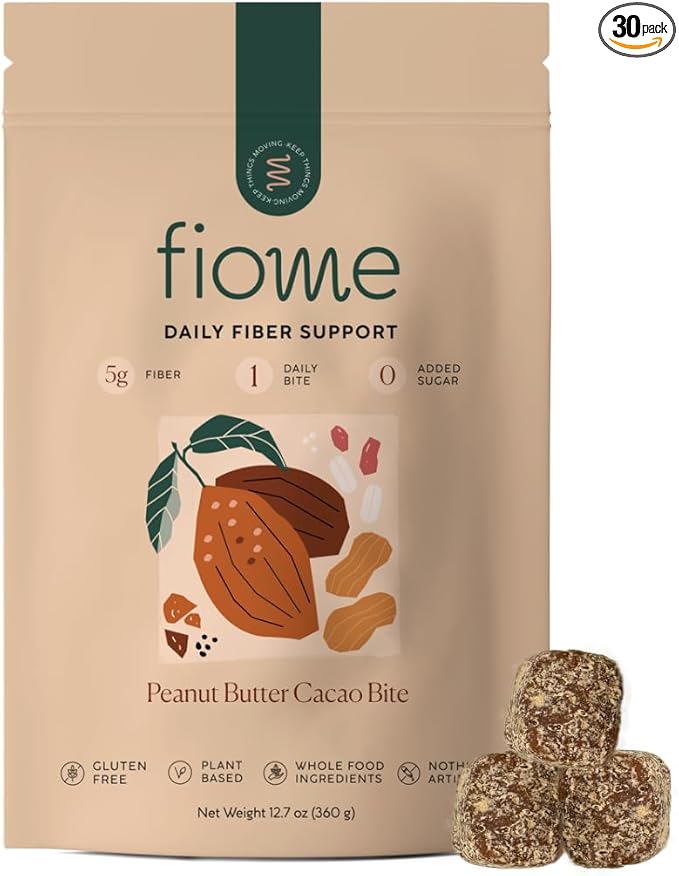 Fiber Supplement - 5g Daily Fiber Bite - Supports Regularity, Digestion and Gut Health - All