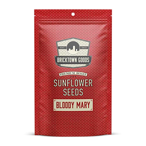 Bricktown Goods Bloody Mary Flavored Sunflower Seeds - Boldly Seasoned and Roasted In-Shell