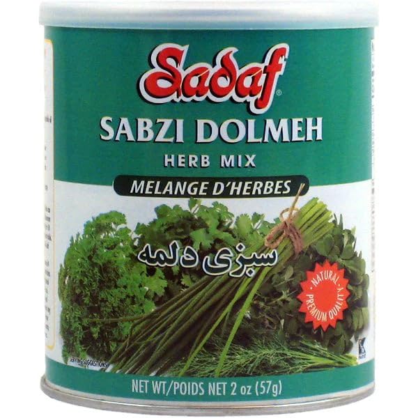 Sadaf Sabzi Dolmeh - Dried Herbs Mix Sabzi - Persian Spices for Cooking and Food Seasoning