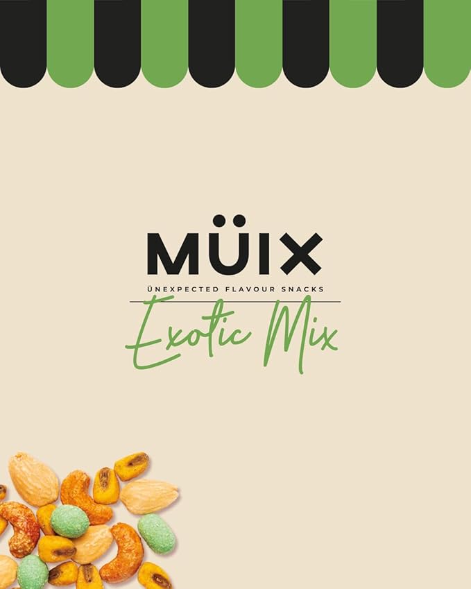 M체ix Snacks, Special Flavor Trail Mix, Exotic Mix, Mix Snacks (Smoked Almond, Citrus Cashew