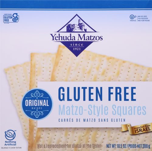 Yehuda Matzo-Style Squares, Gluten Free, 10.5 oz