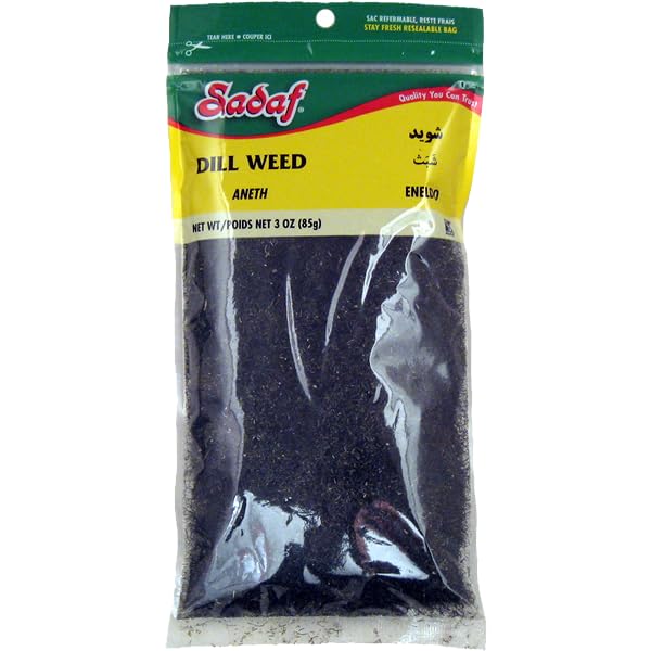 Sadaf Dill Weed - Dried Dill Weed for Food Flavoring & Seasoning - Dry Dill Herb for Pickling