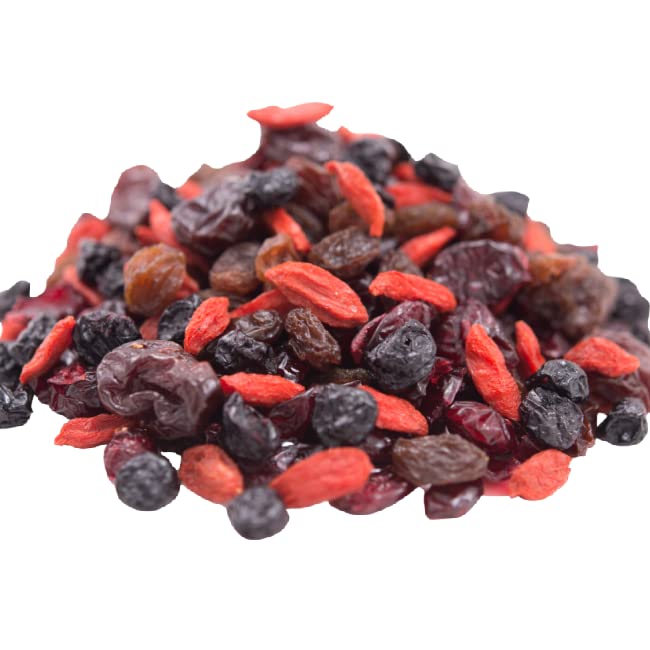 Gerbs Super 5 Dried Fruit Snack Mix 14 oz. | Unsulfured, No Additives, Resealable Bag | Naturally