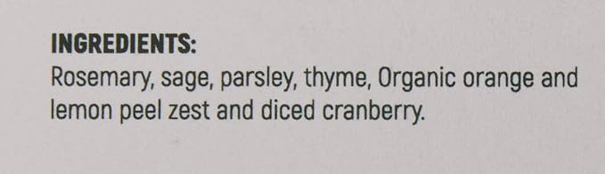 Chairman of the Bird Gourmet Turkey Rub Seasoning ??Citrus-Herb Spice Blend ??Orange, Cranberry