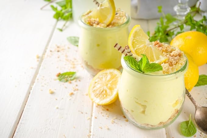 A Blend Above Lemon Meringue Pie Mix - No-Bake Desserts, All Natural, Vegan, Gluten Free, No MSG