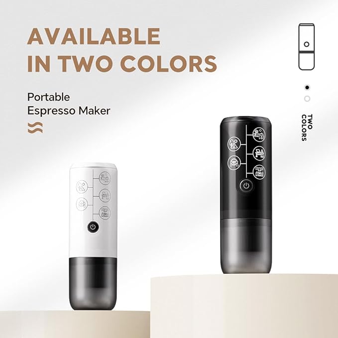 BENFUCHEN 3 in 1 Portable Espresso Machine With NO Heating Function, Type-C Charging Electric