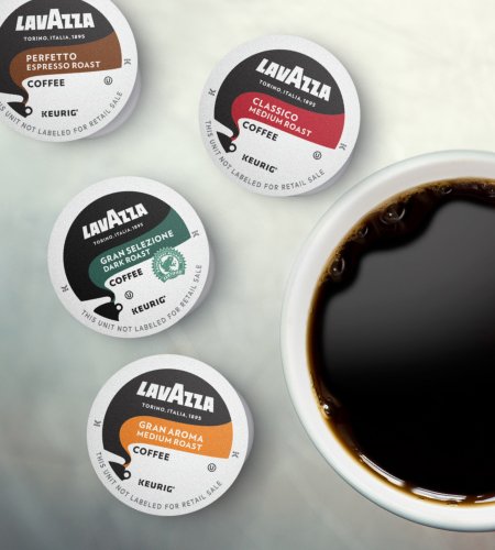 Lavazza Classico Single-Serve Coffee K-Cup짰 Pods for Keurig짰 Brewer, Medium Roast, Caps Classico