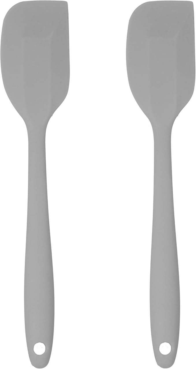 Silicone Spatula Set – 2-Piece Set of Rubber Spatulas for Non-Stick Cookware – Kitchen Tools and
