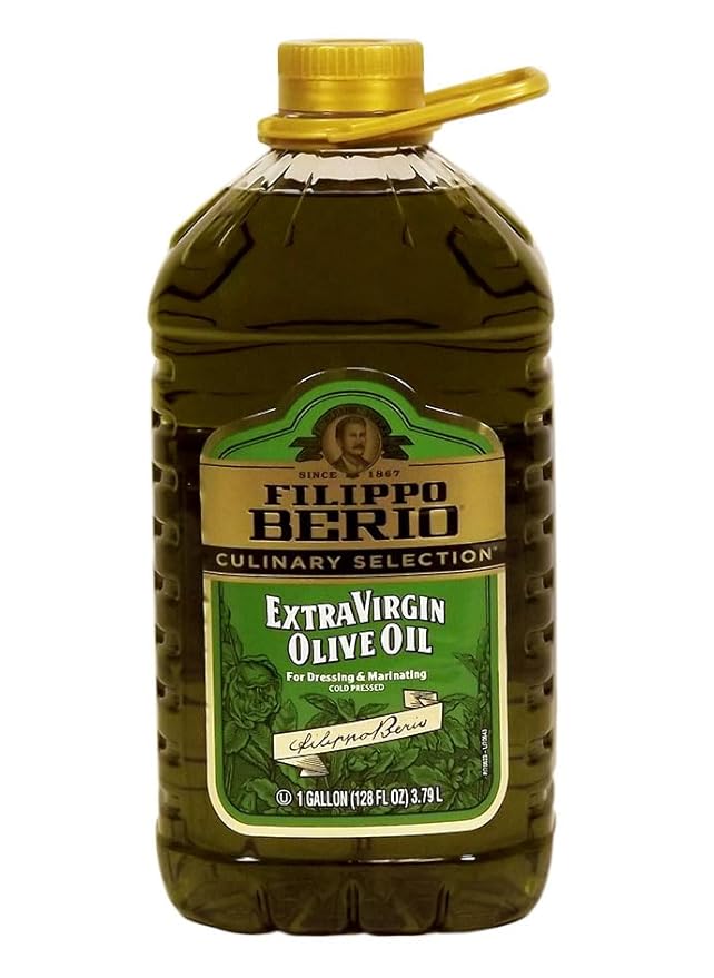 Filippo Berio Cold Pressed Extra Virgin Olive Oil, 1 Gallon