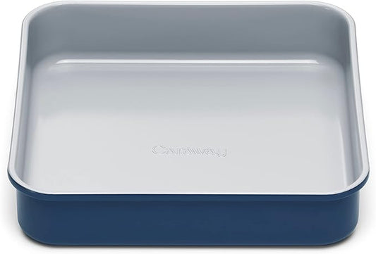 Caraway Non-Stick Ceramic 9??Square Pan - Naturally Slick Ceramic Coating - Non-Toxic, PTFE & PFOA