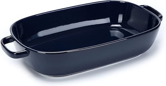 6 Quart Large Rectangular Baking Dish, 16x11 Inches Ceramic Baking Pan Casserole Dish for