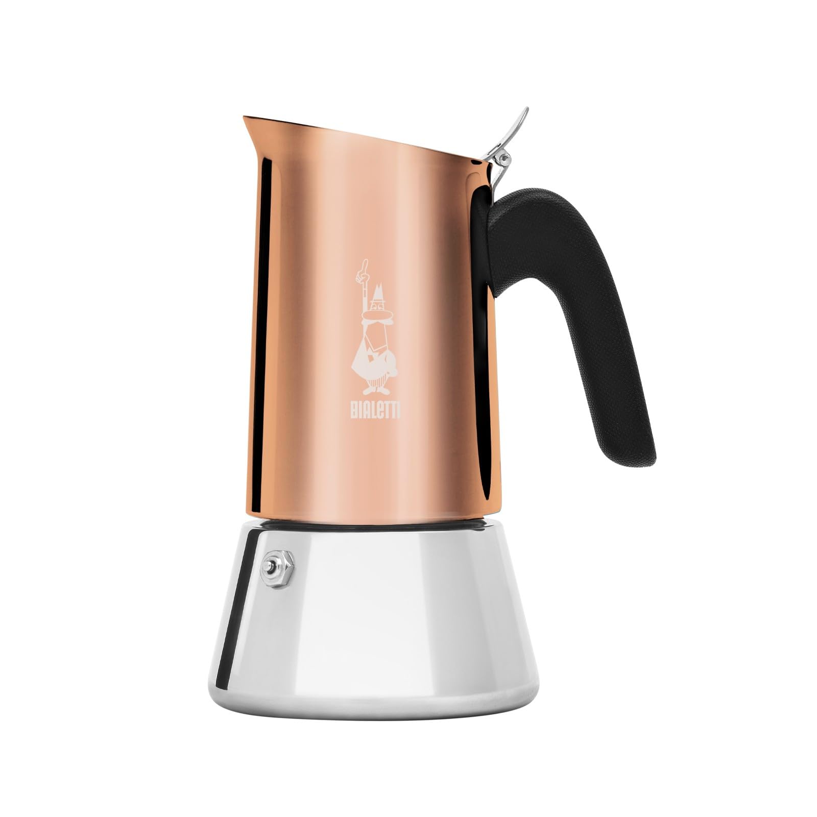 Bialetti - New Venus Induction, Stainless Steel Stovetop Espresso Coffee Maker, Suitable for all