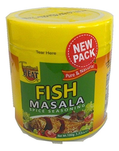 Spices-tropical Heat Fish Masala 100gms/3.52oz From Kenya