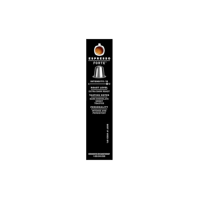 Segafredo Zanetti Espresso Capsules – Aluminum Pods for Nespresso Original Machines – Extra Dark