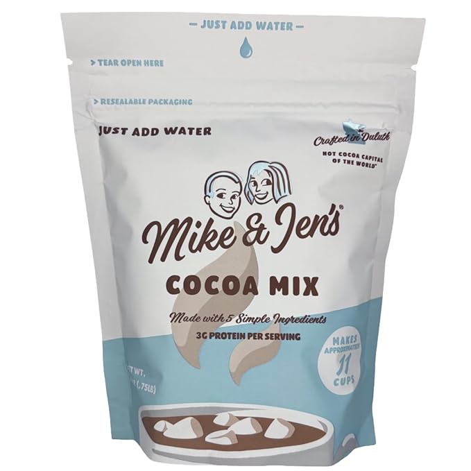 Mike & Jen?™s Hot Cocoa Mix. 5 Simple Ingredients. 12 Ounce Package (11 Servings)