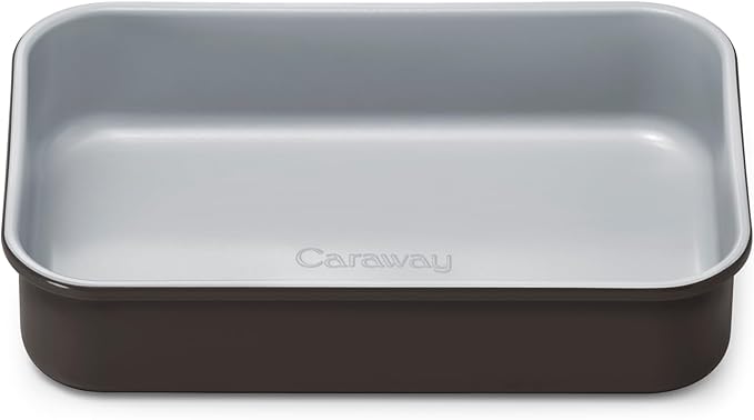 Caraway Nonstick 9??x 6.5??Small Rectangle Baking Pan ??Non-Toxic, PTFE & PFOA Free ??Aluminized