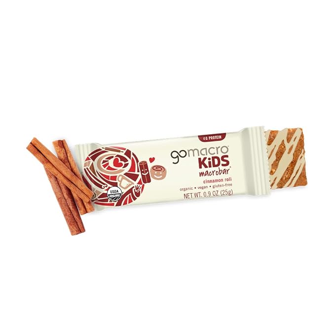 GoMacro MacroBar Organic Vegan Protein Bars - Maple Sea Salt & Oatmeal Chocolate Chip (2.3 Ounce