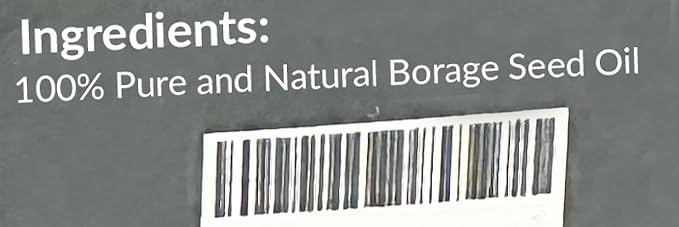 Naturevibe Botanicals Borage Oil 32 Ounces | 100% Pure and Natural | Great for Skin Care and Hair