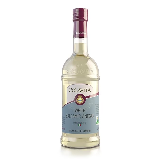 Colavita Balsamic Vinegar - Classic White Balsamic Vinegar, 17 Fl Oz