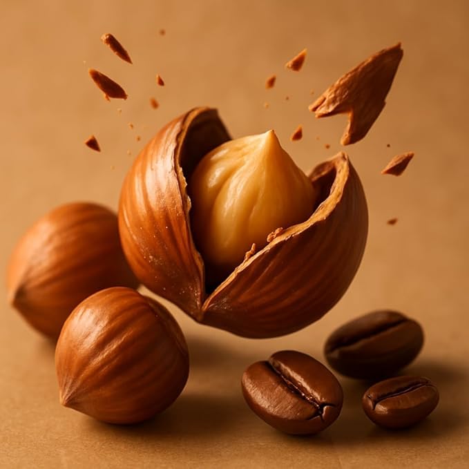 Coffea Flavor Fine Organic Coffee - Hazelnut Ground Coffee Medium Roast | 100% Arabica Coffee|
