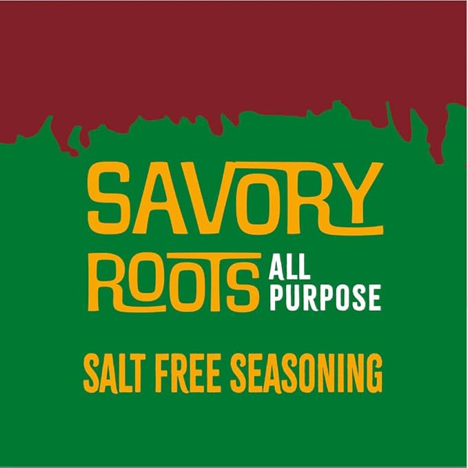 Simtol Foods Savory Roots All Purpose Salt Free Seasoning ??Premium Sodium-Free Seasoning Blend for
