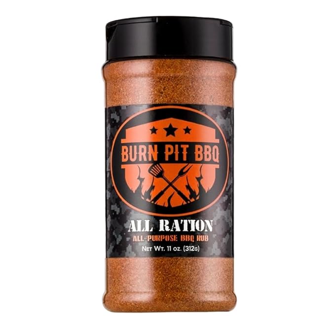 Burn Pit BBQ Seasoning – All Purpose BBQ Rub – Versatile All-Purpose Meat Rub – Natural, No