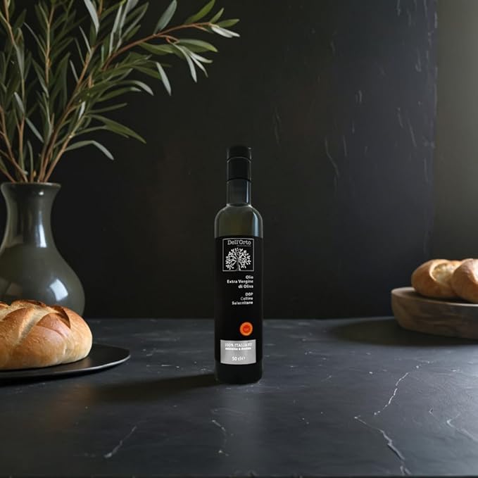 Dell'Orto PDO Colline Salernitane Extra Virgin Olive Oil (500ml) | Protected Designation of Origin