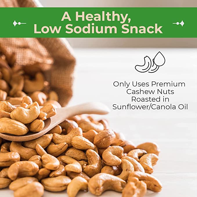 Sincerely Nuts ??Whole Cashews Roasted and Salted | Three Lb. Bag | Deluxe Kosher Snack Food |