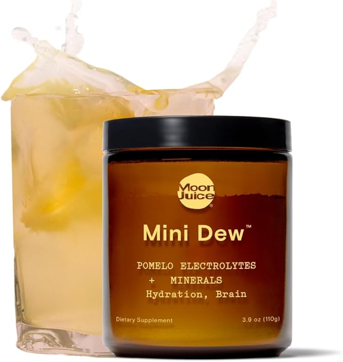 Moon Juice - Mini Dew Electrolytes Powder - Pomelo Grapefruit (30 Servings) - 2in1 Electrolytes &
