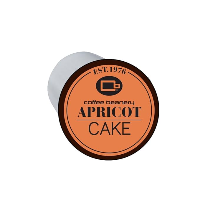 Apricot Cake Coffee Pods by Coffee Beanery | 192ct Bulk Flavored Coffee Pods Medium Roast Coffee