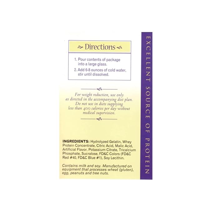 Nutmeg State Nutrition - High Protein Diet Fruit Drink - 15g Protein - Low Calorie - Low Carb - Low
