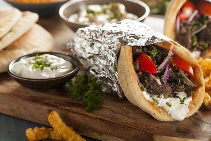 Premium | Greek Gyro Seasoning | Large Shaker | Calorie Free | Fat Free | Saturated Fat Free |