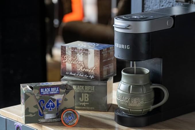 Black Rifle Coffee Company Medium Roast K Cups - Single Serve K Cups Coffee Pods - Kcup Pods
