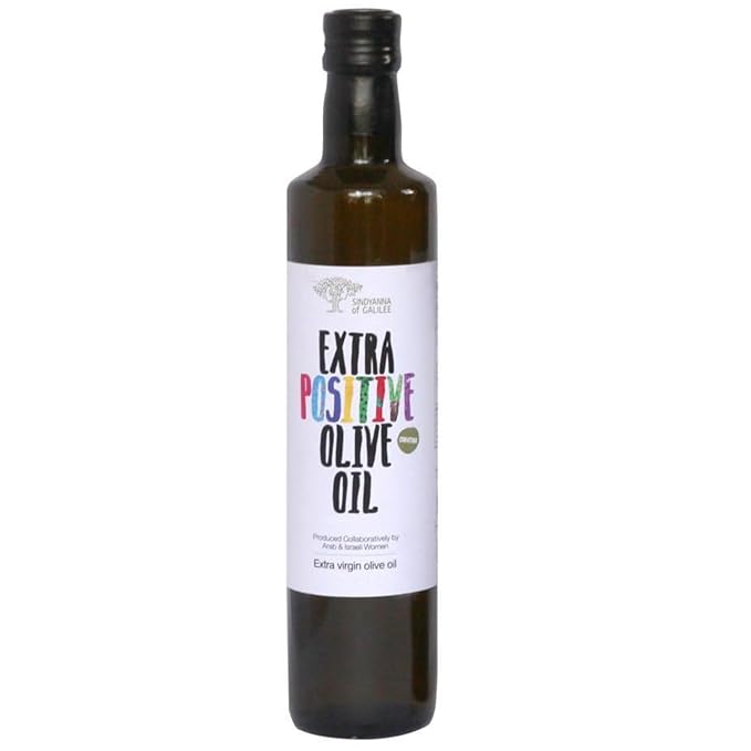 SINDYANNA OF GALILEE, Awarded Extra Virgin Olive Olive Oil, Cold Pressed, Made in Israel, Kosher
