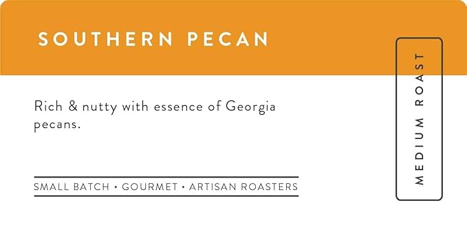 Sarasota Coffee Ground Southern Texas Butter Pecan | Medium Roast Gourmet Flavored Coffee Grounds |