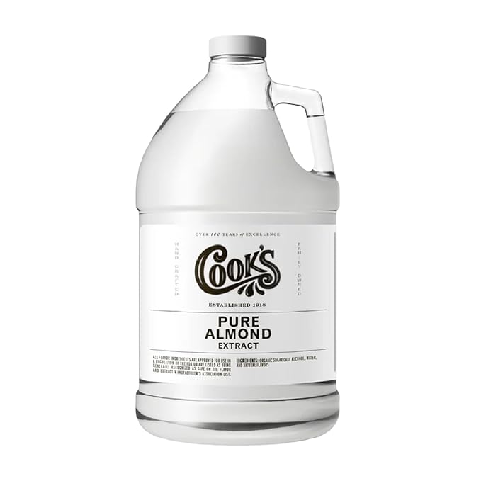 Cook?™s, Pure Almond Extract for Baking, Cooking, and Mixology, Allergen Free Almond Flavoring