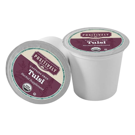 Organic Positively Botanicals Company, Tulsi, K-Cup Compatible, 24 Pods