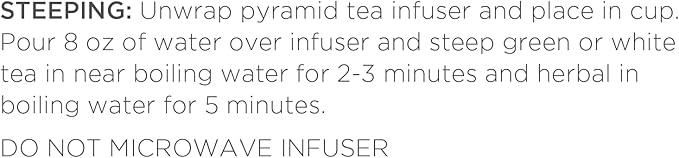 Tea Forte Mariposa Presentation Box Tea Gift Sampler, 20 Count, 2 of Each Variety Individually