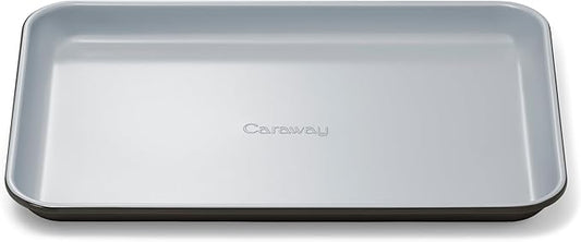 Caraway Nonstick Ceramic Small Baking Sheet (9x13”) – Non-Toxic, PTFE & PFOA Free – Oven Safe