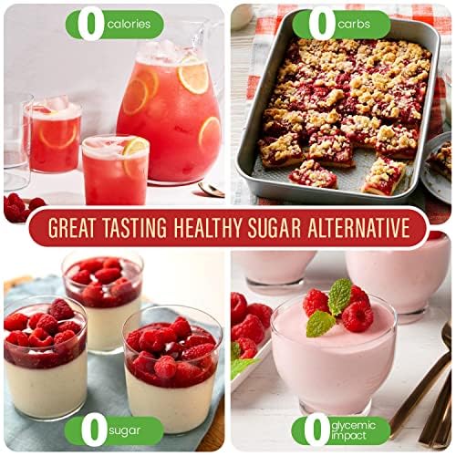 Stevia Select Raspberry Pure Stevia Extract - Zero Calorie Sweetener - All Natural Liquid Extract