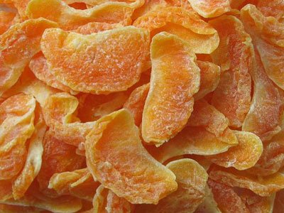 Dried Mandarin Orange Slices, OliveNation Dried Tangerine Wedges, Healthy Gourmet Fruit Snack High