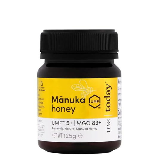 Me Today Manuka Honey UMF 5+/MGO 83+, Raw & Unpasteurized from New Zealand, Certified Authentic