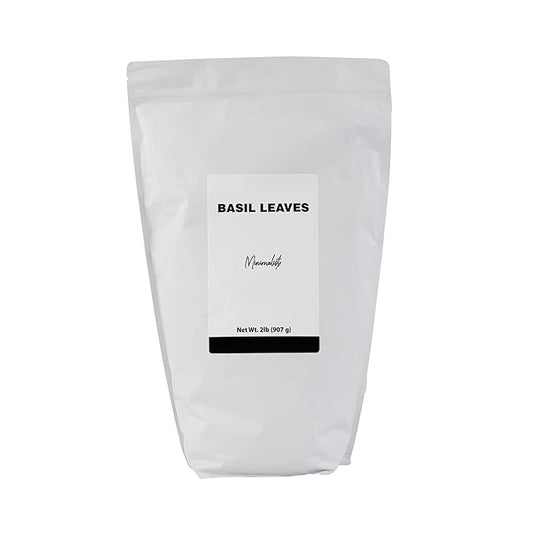 Minimalist Basil Leaves, Perfect for Cooking and Seasoning, Packaged for Convenience in a