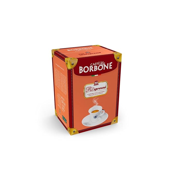Caffè Borbone Nespresso Compatible Coffee Pods, Black Blend, Freshly Roasted and Packaged in Italy