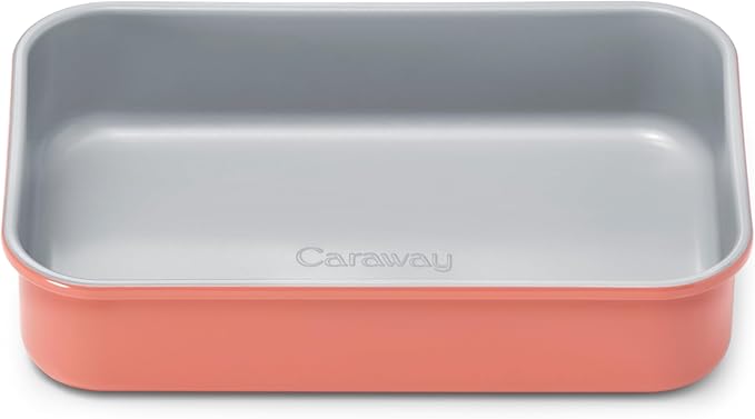 Caraway Nonstick 9??x 6.5??Small Rectangle Baking Pan ??Non-Toxic, PTFE & PFOA Free ??Aluminized