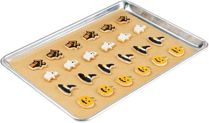 Restaurantware Pastry Tek 12 x 16 Inch Parchment Paper Sheets 1000 Greaseproof Baking Sheets For