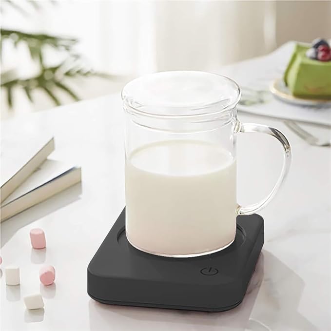 VOBAGA Coffee Mug Warmer, 4 Hours Auto Shut Off Cup Warmer for Office Home Desk Use with 3