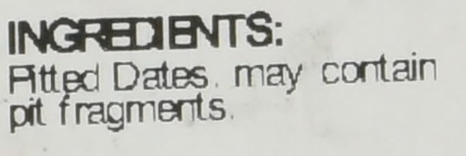 Sincerely Nuts No Sugar Added Pitted Dried Dates, 1lb - Whole Fresh Unsweetened Dry Date Pieces