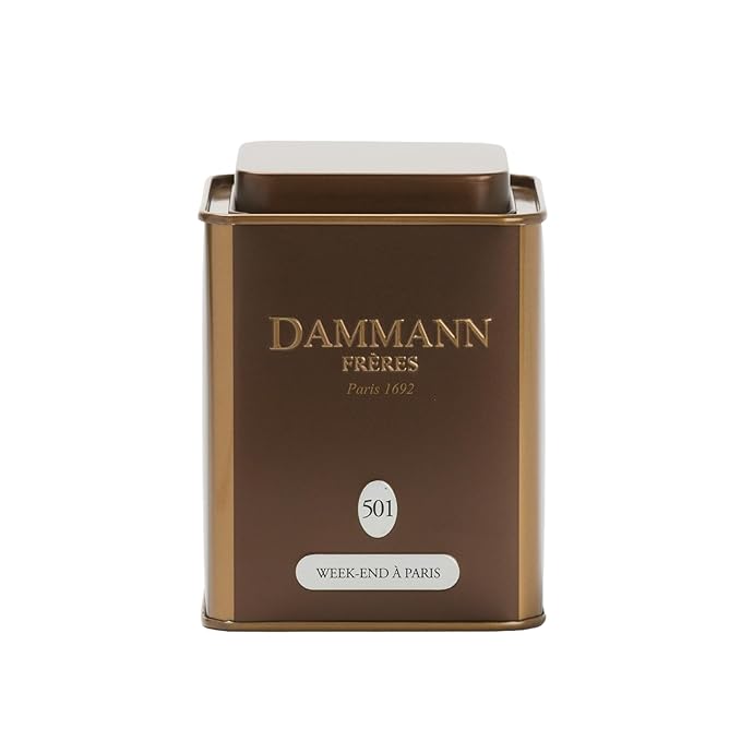 Dammann Freres Loose Leaf, Week-end à Paris, Premium Gourmet French Oolong Tea, Blend Cherry