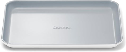 Caraway Nonstick Ceramic Small Baking Sheet (9x13”) – Non-Toxic, PTFE & PFOA Free – Oven Safe